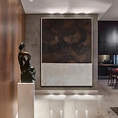 halpa Abstraktit taulut-käsintehdyt öljymaalaukset kankaalle seinätaide koristelu moderni abstrakti koristekuvia olohuoneeseen kodin sisustukseen rullattu kehyksetön venyttämätön maalaus