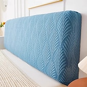billiga Sängkläder Tillbehör-Stretch sänggavelöverdrag slipcover enfärgad dammskyddande sänggavel skydd överdrag