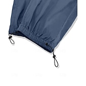 baratos Calças Cargo-Homens Calças Cargo Calças Com Cordão Cintura elástica Bolso multi Tecido Vestível Diário Ao ar livre Acampar e Caminhar Moda Clássico Azul Verde Claro