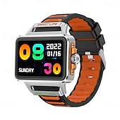 お買い得  スマートウォッチ-696 S666 スマートウォッチ 1.57 インチ スマート·ウォッチ ブルートゥース 歩数計 着信通知 睡眠サイクル計測器 と互換性があります Android iOS 女性 男性 ハンドフリーコール メッセージ受信通知 IP 67 43mmウォッチケース
