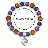 cheap Party Supplies-Handmade Beaded Boho Vacation Style Bracelets, Stretchable with Anxiety, No Plating, Elastic for Comfort, All-Season Wear