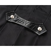 levne Topy-Retro Punk a gotika Steampunk Kabát Maškarní Smoking Upír Morový doktor Krajka Dámské předvečer Všech svatých Karneval Plesová maškaráda Párty předvečer Všech svatých Dospělé Kabát