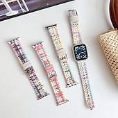 baratos Pulseiras de Apple Watch-Loop Solo Compatível com Pulseira Apple Watch 38mm 40mm 41mm 42mm 44mm 45mm 49mm Ajustável Tecido pulseira de substituição para iwatch Ultra 2 Series 9 8 7 SE 6 5 4 3 2 1