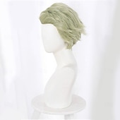 economico Parrucche Anime-parrucca cosplay nanami kento jujutsu kaisen parrucca per capelli corti da uomo parrucche di halloween per feste di animazione