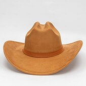 baratos Chapéu de Festa-Chapéus Poliéster Chapéu Fedora Casual Feriado Corrida de cavalos Vintage Retro Com Boné Capacete Chapéu