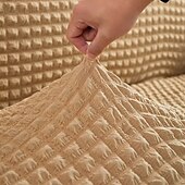 cheap Sofa Cover-Elastic Jacquard Fabric Sofa Cover Stretch Couch Cover Sectional L Shape Sofa Slipcover Corner Case for Living Room 1/2/3/4 Seat