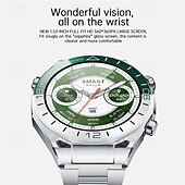 abordables Relojes inteligentes-Reloj inteligente de 1 pulgada smartwatch reloj de fitness reloj para correr Bluetooth compatible con Android iOS hombre impermeable manos libres rastreador de pasos caja de reloj de 40mm IP 67