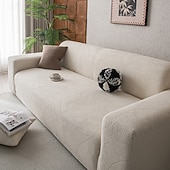 economico Copridivano-Copridivano in tessuto jacquard elastico Copridivano elasticizzato Copridivano componibile a forma di L Copridivano angolare per soggiorno 1/2/3/4 posti