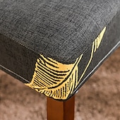 cheap Dining Chair Cover-Arrival Super Fit Stretch Removable Washable Short Dining Chair Protector Cover Seat Slipcover for Hotel Dining Room Ceremony Banquet Wedding Party