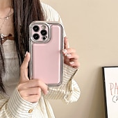 Χαμηλού Κόστους iPhone Θήκες-τηλέφωνο tok Για iPhone 16 Pro Max Plus iPhone 15 Pro Max Plus iPhone 14 13 12 11 Pro Max Plus Mini Πίσω Κάλυμμα Ανθεκτική σε πτώσεις Ρετρό TPU Επιμετάλλωση