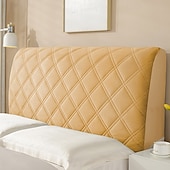 billige Sengetøy tilbehør-Tykkere sengegavl trekk quilted sengegavl trekk tvilling/dronning/full/konge fløyel støvbeskyttende sengegavl beskyttelsestrekk soveromsdekorasjon