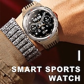 Χαμηλού Κόστους Smartwatch-696 GS500 Εξυπνο ρολόι 1.43 inch Έξυπνο ρολόι Bluetooth Βηματόμετρο Υπενθύμιση Κλήσης Παρακολούθηση Ύπνου Συμβατό με Android iOS Γυναικεία Άντρες Κλήσεις Hands-Free Υπενθύμιση Μηνύματος IP 67