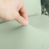 levne potah na židli-voděodolné potahy na jídelní židle pu kožené potahy na židle bez zadních potahů snímatelný omyvatelný chránič židle