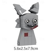 cheap Building Toys-Sprunki Building Blocks Set  Sprunki Toys Action Figure DIY Model Kit for Boys Girls 8-14 Creative Horror Music Game Role for Fans Adults Christmas Decor Collectible Gift