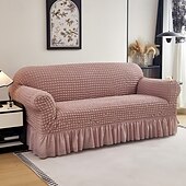 cheap Sofa Cover-Elastic Jacquard Fabric Sofa Cover Stretch Couch Cover Sectional L Shape Sofa Slipcover Corner Case for Living Room 1/2/3/4 Seat