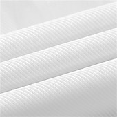 お買い得  メンズノンアイロンシャツ-男性用 ドレスシャツ ノンアイロンシャツ 平織り 結婚式 アウトドア ライトブルー ブラック ホワイト スカイブルー 半袖 ワイドカラー 夏 春 衣類