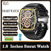 Χαμηλού Κόστους Smartwatch-696 KT83 Εξυπνο ρολόι 1.8 inch Έξυπνο ρολόι Bluetooth Βηματόμετρο Υπενθύμιση Κλήσης Παρακολούθηση Ύπνου Συμβατό με Android iOS Άντρες Κλήσεις Hands-Free Υπενθύμιση Μηνύματος Παρακολούθηση βημάτων