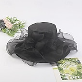 ieftine Pălării Party-Accesoriu de Păr Tul Nuntă Serată Elegant Nuntă Cu Flori Diadema Articole Pentru Cap