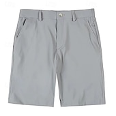 levne Kraťasy na šaty-Pánské Kraťasy Šortky Golfové šortky Kapsy Straight-Leg Bez vzoru Rychleschnoucí Bez železa Délka kolen Venkovní Denní Běh Módní Obchodní Černá Námořnická modř Elastické
