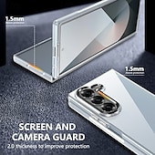 cheap Samsung Cases-Phone Case For Samsung Galaxy Z Fold 3 Back Cover Shockproof Retro PC