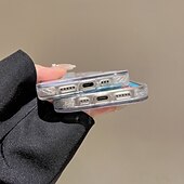 Недорогие Чехлы для iPhone-Чехол для телефона для iPhone 16e iPhone 16 iPhone 16 Pro iPhone 16 Pro Max iPhone 15 iPhone 15 Pro Max iPhone 14 Pro Max Задняя Крышка с Подставкой Ударопрочный Мультяшный TPU Акрил