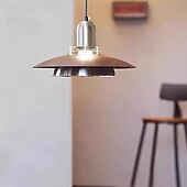 cheap Pendant Lights-30 cm Single Design Island Design Pendant Light Metal Electroplated Painted Finishes Modern Nordic Style 85-265V