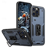 levne Pouzdra pro iPhone-telefon Carcasă Pro iPhone 16 Pro Max Plus iPhone 15 Pro Max Plus iPhone 14 13 12 Pro Max Plus Zadní kryt Držák na prsteny Magnetické Nárazuvzdorné Retro TPU PC
