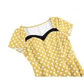 cheap Dresses-Retro Vintage 1950s Dress Swing Dress Polka dots Women&#039;s Carnival Masquerade Daily Wear Bachelorette Party Adults&#039; Dress Homecoming Dresses