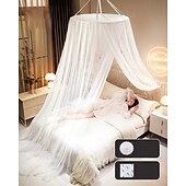 abordables Ciels de lit et rideaux-moustiquaire