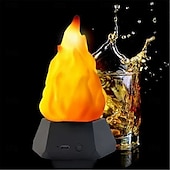 economico Luci decorative-3d led atmosfera luce notturna campeggio esterno cortile paesaggio decorazione luce usb ricarica simulazione fiamma luce camera camera atmosfera luce 1 pz