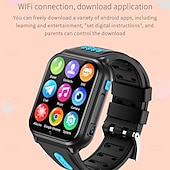 abordables Montres connectées-Montre intelligente 696 H1PRO Tracker de fitness ECG PPG Appel Bluetooth Rappel Android iOS IP67 44mm 1,83&quot;