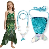 Die kleine Meerjungfrau Kleine Meerjungfrau Prinzessin Meerjungfrau Kleid Themenparty-Kostüm Cosplay Film Cosplay for Mädchen Kinder Karneval Maskerade Party Ferien preiswerte Kostüme für Mädchen-Die kleine Meerjungfrau Kleine Meerjungfrau Prinzessin Meerjungfrau Kleid Themenparty-Kostüm Cosplay Film Cosplay for Mädchen Kinder Karneval Maskerade Party Ferien