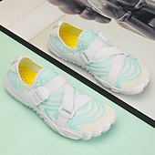 preiswerte Sneaker für Herren-Barfuß-Wasserschuhe für Herren – weiß und orange, schnelltrocknend, verstellbarer Klettverschluss – ideal für Strand- und Wasseraktivitäten