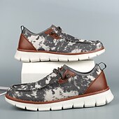 baratos Ténis para Homem-tênis masculino moderno slip-on, malha cinza com sola acolchoada, conforto leve para uso diário