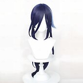 preiswerte Gaming Perücken-Genshin Impact Clorinde Anime Cosplay Perücken Cosplay Perücken Halloween Karneval Party Comic-Konzert Perücke Für Damen Erwachsene