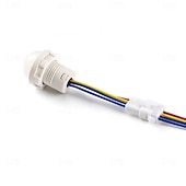 abordables Accessoires LED-Interrupteur de lumière à détecteur de mouvement LED, capteur PIR, détecteur infrarouge, 110-240 V, montage mural au plafond, interrupteur d&#039;éclairage intelligent pour la maison, lampe LED, ampoule, 3