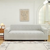 baratos Cobertura de Sofa-capa de sofá de tecido jacquard elástico capa de sofá elástica secional em forma de l capa de sofá de canto para sala de estar 1/2/3/4 assentos