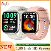 cheap Smart Wristbands-696 P114 Smart Watch 1.85 inch Smart Band Fitness Bracelet Bluetooth Pedometer Call Reminder Sleep Tracker Compatible with Android iOS Women Men Hands-Free Calls Message Reminder IP 67 40mm Watch Case