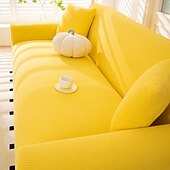 ieftine Cuvertură Canapea-husă de canapea din țesătură jacquard elastic husă de canapea extensibilă husă de canapea în formă de L husă de colț pentru sufragerie 1/2/3/4 locuri