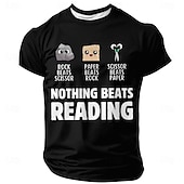 billige Morsomme T-skjorter for menn-Herre Morsom Slang T skjorte Kortermet T skjorte 3D-utskrift Crew-hals Skjorte Mote Daglig Gate Daglig Svart Blå Grønn Sommer Vår Klær S M L XL XXL XXXL