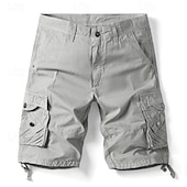 economico Classico-Per uomo Pantaloncini cargo Pantaloncini mimetici Shorts Pantaloncini Estivi Multi-tasche Tasca con Patta Semplice Mimetico Comodità Indossabile Lunghezza al ginocchio All&#039;aperto Sport Quotidiano