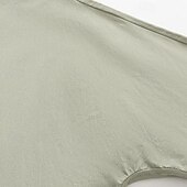 economico Casual da lavoro-Per uomo Camicia camicia di lino Maglietta informale Camicia con bottoni Camicia di cotone Liscio Da mare Per eventi Nero Bianco Blu marino Cachi Manica lunga A fascia Estate Primavera Abbigliamento
