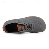 levne Pánské tenisky-pánské barefoot běžecké boty - minimalistický, lehký, prodyšný úplet - městské ležérní pro každodenní nošení a fitness