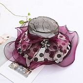 abordables Chapeaux de fête-accessoire Organza Mariage Soirée Élégant Mariage Avec Tulle Casque Couvre-chef