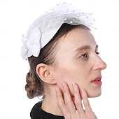 preiswerte Hochzeit Kopfschmuck-Kopfstück Perle Hochzeit Abendgesellschaft Elegant Hochzeit Mit Tupfen Kopfschmuck Kopfbedeckung
