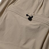 economico Classico-Per uomo Pantaloncini cargo Shorts Pantaloncini Estivi Coulisse Elastico in vita Multi-tasche Semplice Comodità Indossabile Lunghezza al ginocchio All&#039;aperto Sport Quotidiano Moda Casual Nero Viola