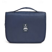 cheap Luggage &amp; Travel Storage-Portable Travel Toiletry Bag, Large Capacity Hanging Makeup Organizer, Handheld Storage Pouch for Travel