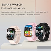 cheap Smartwatch-696 G20PRO Smart Watch 2.01 inch Smartwatch Fitness Running Watch Bluetooth ECG+PPG Pedometer Call Reminder Compatible with Android iOS Women Men Hands-Free Calls Message Reminder IP 67 41mm Watch