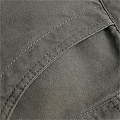 economico Classico-Per uomo Pantaloncini cargo Shorts Pantaloncini Estivi Multi-tasche Tasca con Patta Semplice Comodità Indossabile Lunghezza al ginocchio All&#039;aperto Sport Quotidiano Moda Casual Nero Giallo