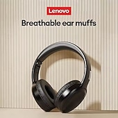 economico Cuffie on-ear e over-ear-Cuffie Bluetooth Lenovo TH30 auricolari pieghevoli cuffie da gioco cuffie sport con microfono auricolari musicali